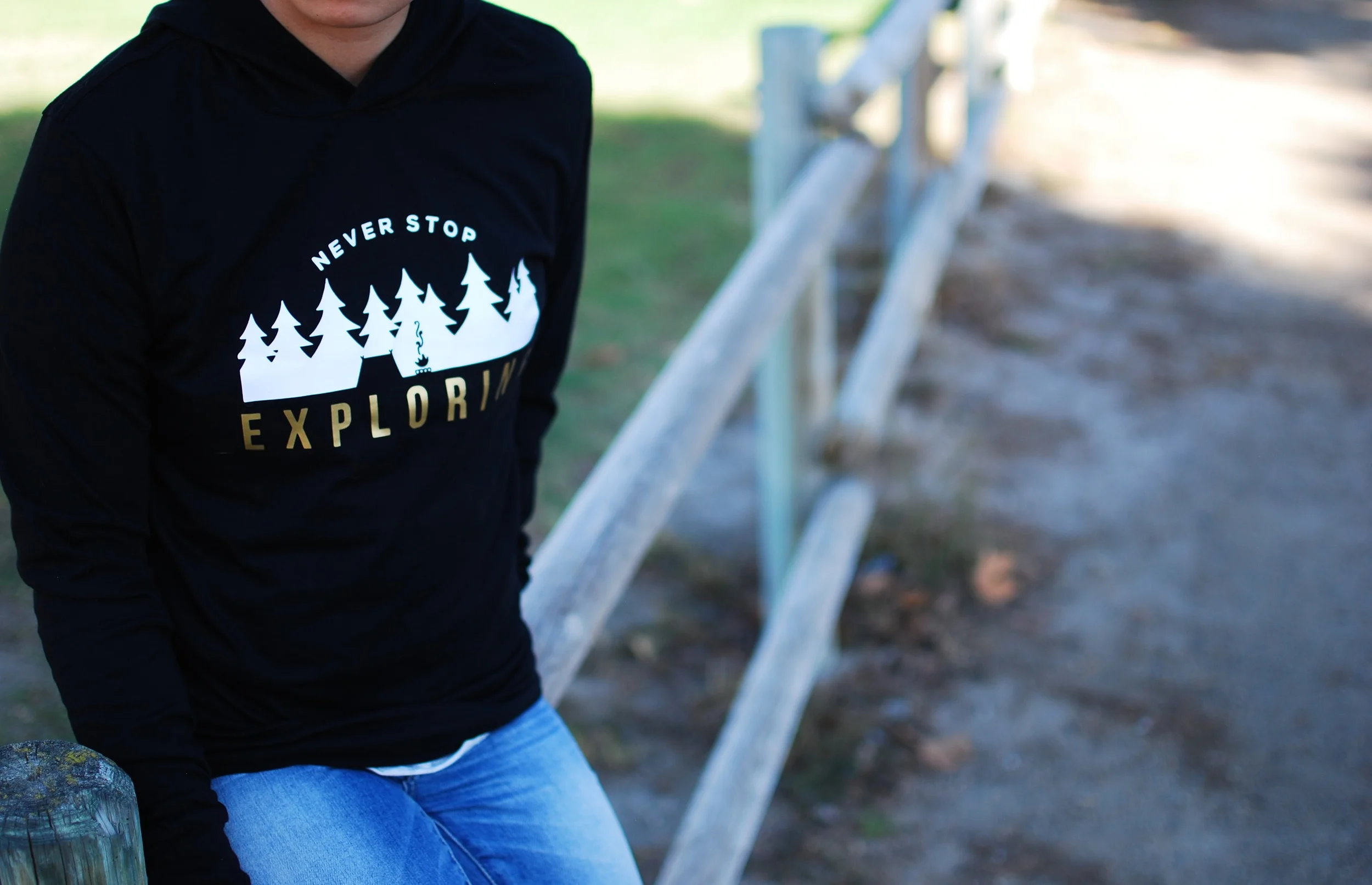 Limited Edition Lightweight Hoodie - Black+Gold