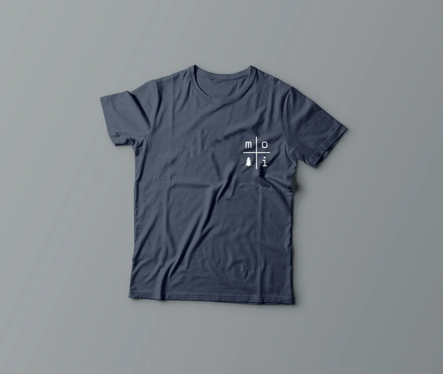 Simply Moti Tee - Blue Heather