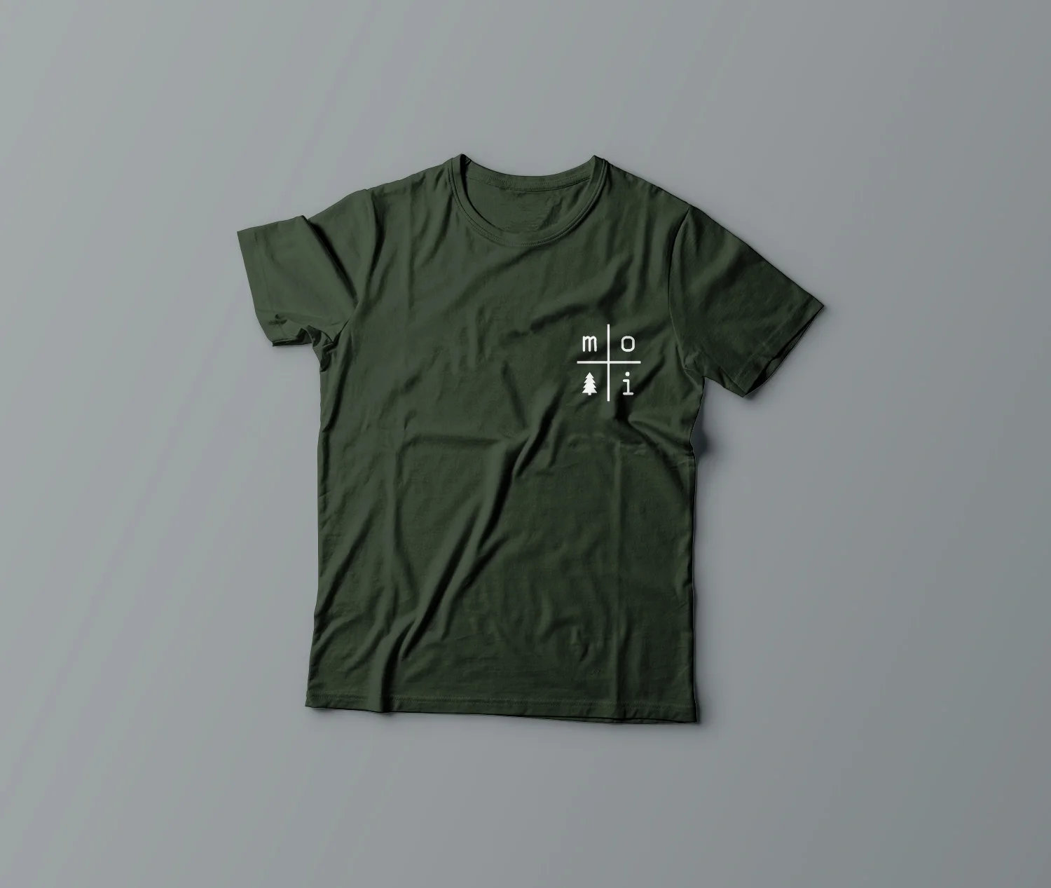 Simply Moti Tee - Forest Green