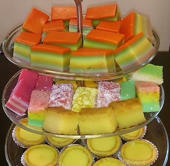 Nyonya kueh rice delicacies