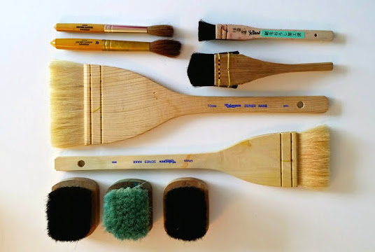 Brushes - need about half a dozen or so...