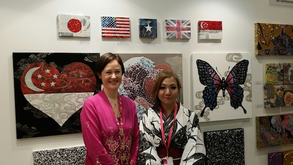 Eri Namikawa from Japan at SHENNS softart. 