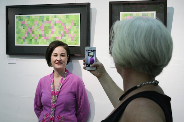Hugs and Kisses From Singapore, 2015, mixed media 