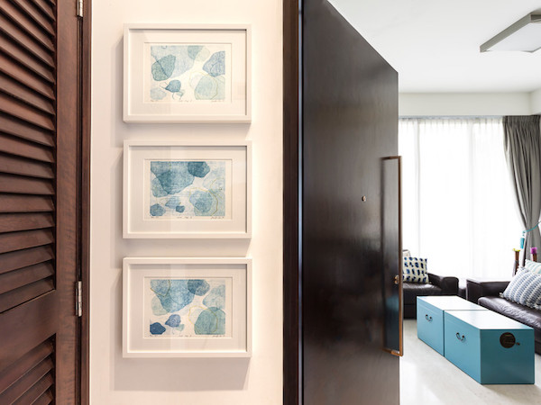 Interior Design Journey used Mind Map II in their Fernhill Condominium project in Singapore. 