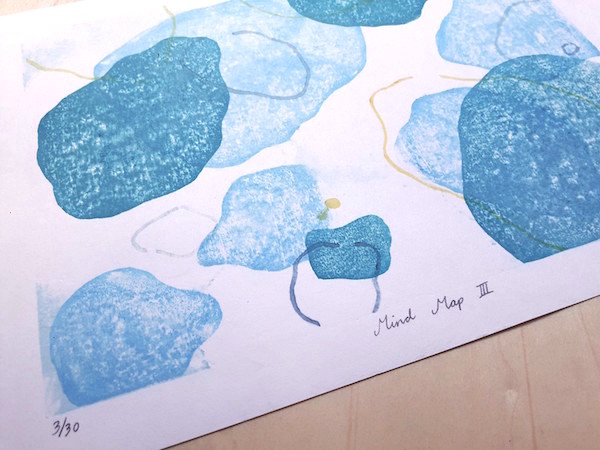Limited edition of 30 handmade prints. 