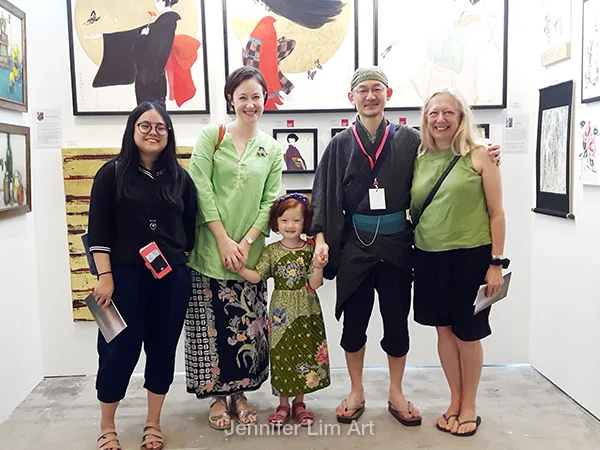 A great exploration of printmaking had! Lots of fun admiring art and meeting artists. Thanks for joining me! 
