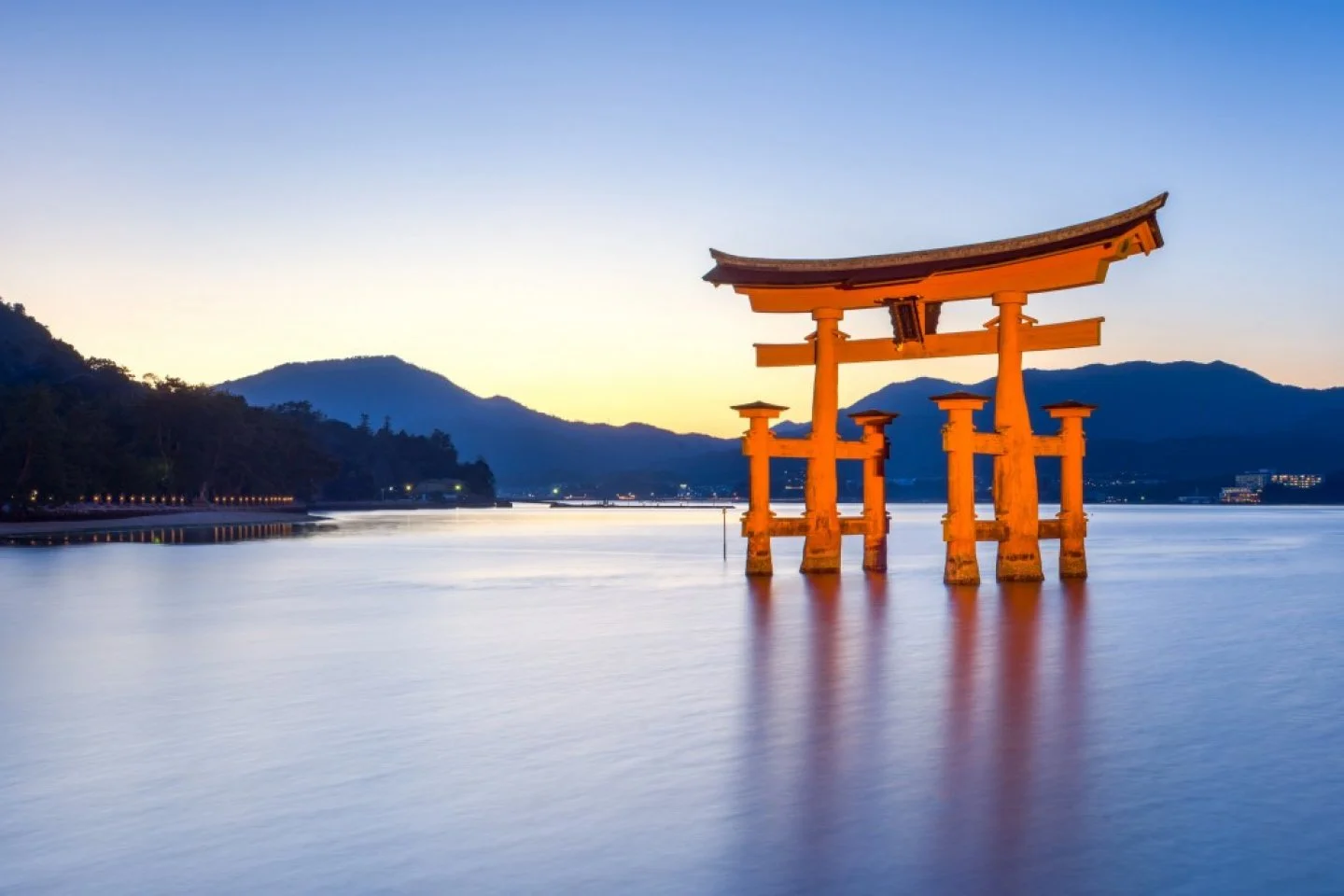 Miyajima Island - part of the transquil Seto Inland Sea.