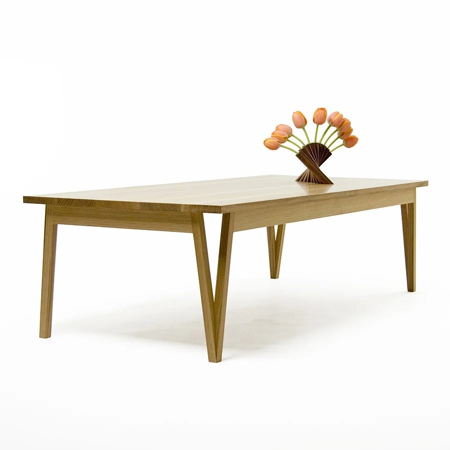 Miter Coffee Table with Orange Tulips Sq LR.jpg