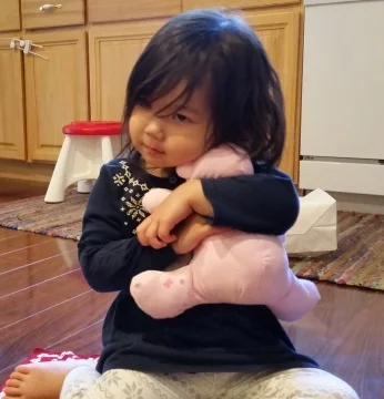 When I see the Memory Bears, I remember Harumi wearing those outfits. Many, many thanks to the Bereavement and Family Guidance Program for helping keep Harumi's presence with us. 