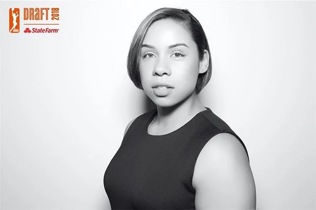 Grateful for continuous new experiences #wnbadraft