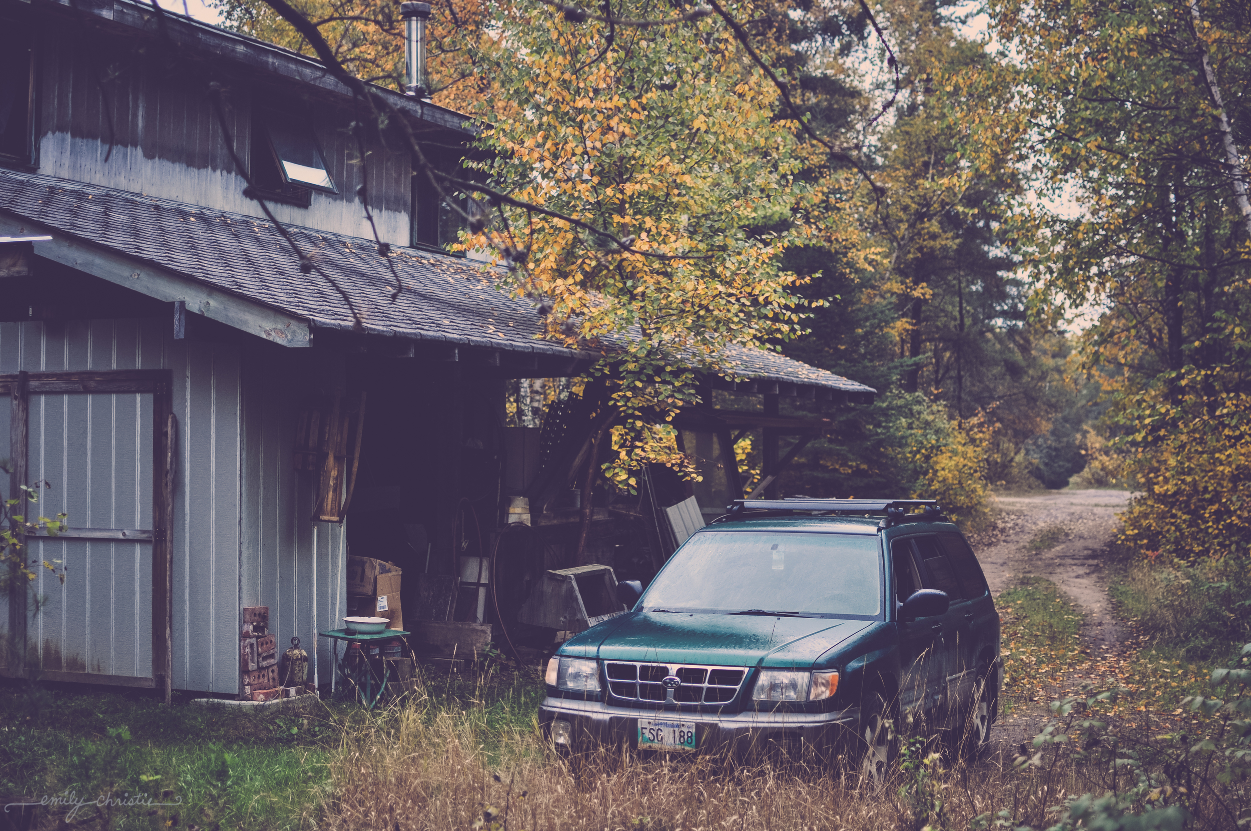 Home-sweet-home, my loft above the woodshop