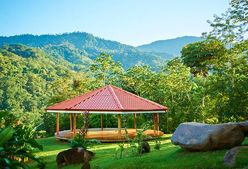 Yoga at Manoas Luxury Camping and Villas