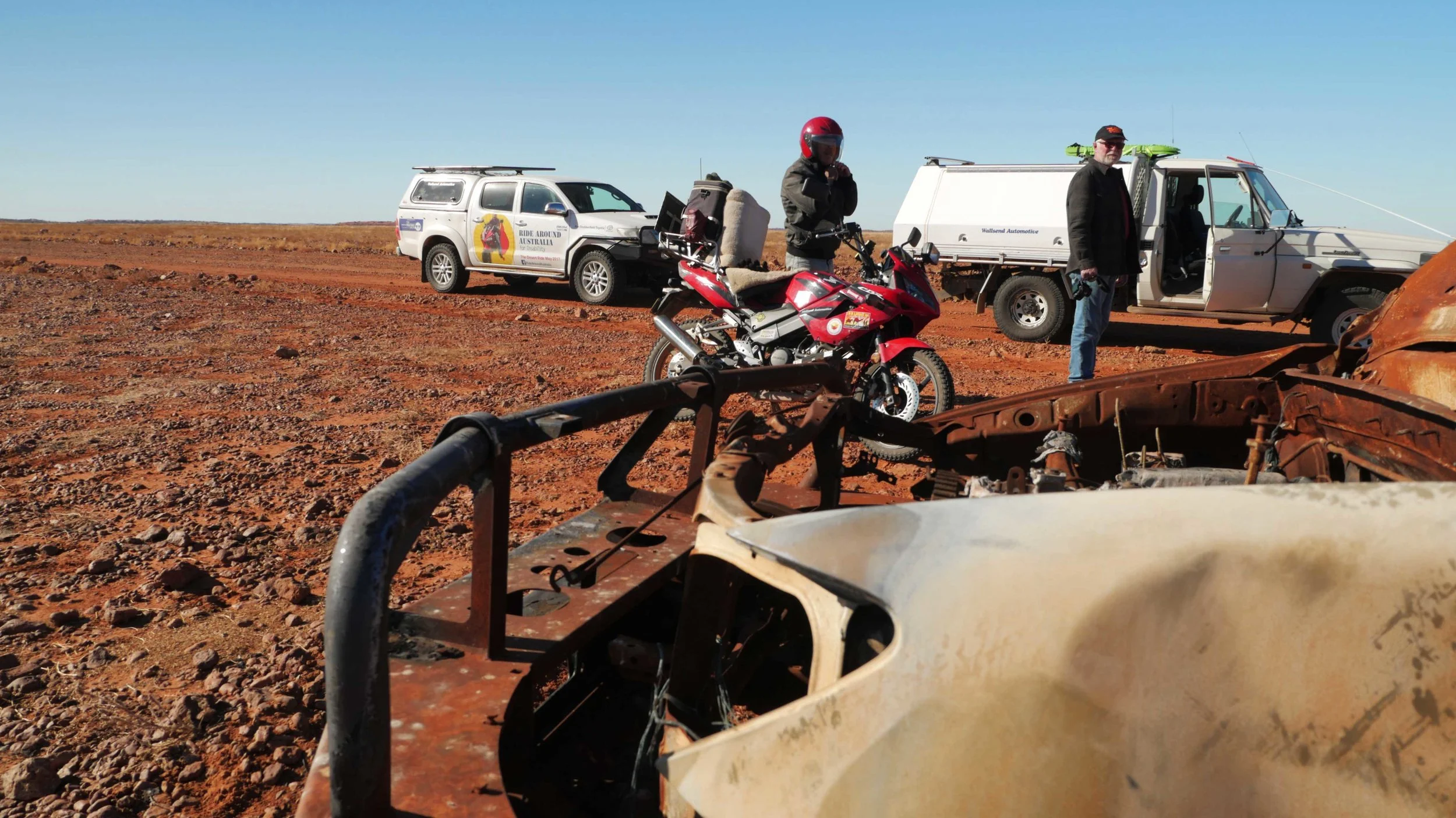 The Desert Ride - Day 5 - St Ann Range --> Birdsville