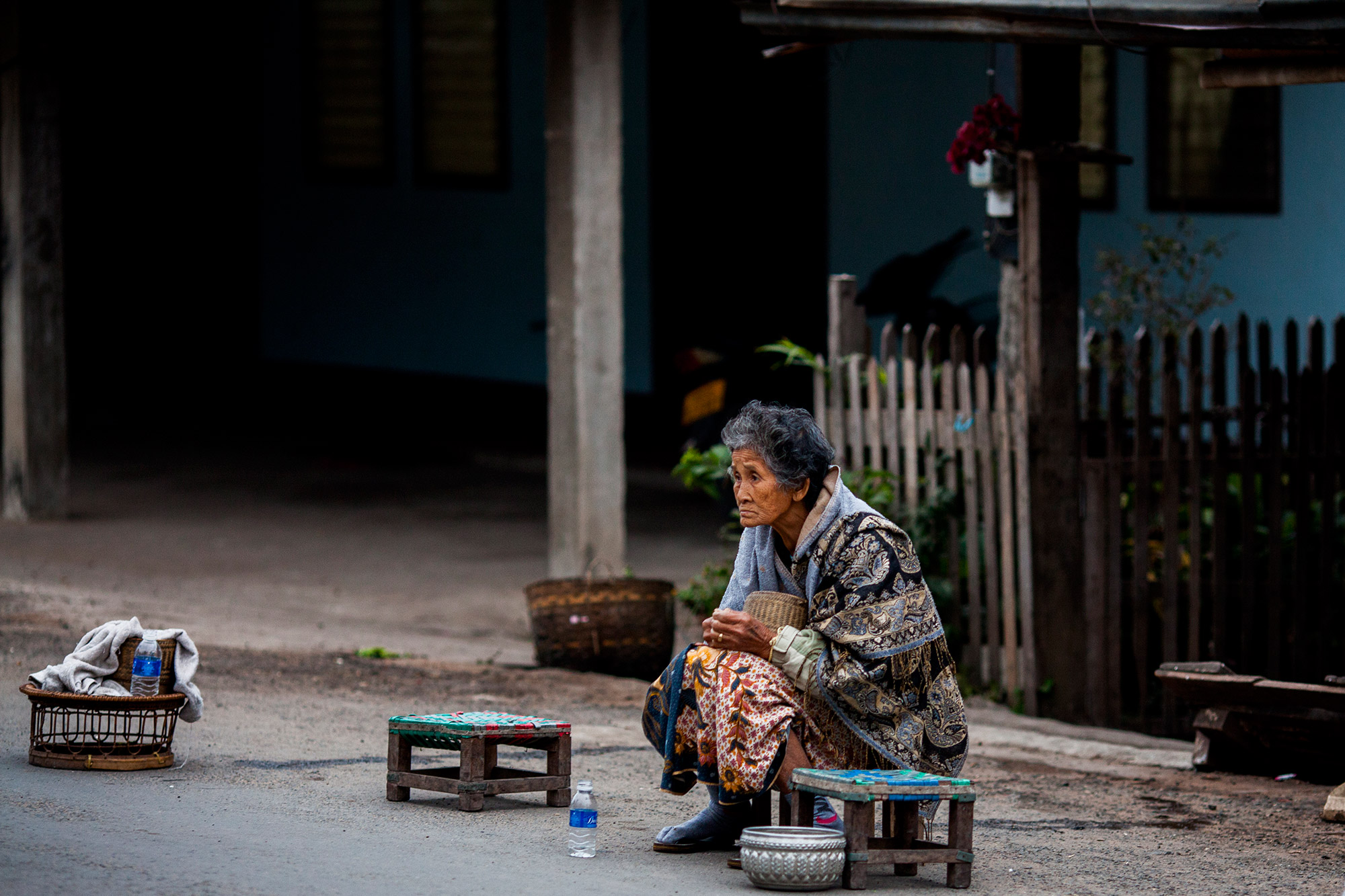 Woman in Luang Prabang, Laos
