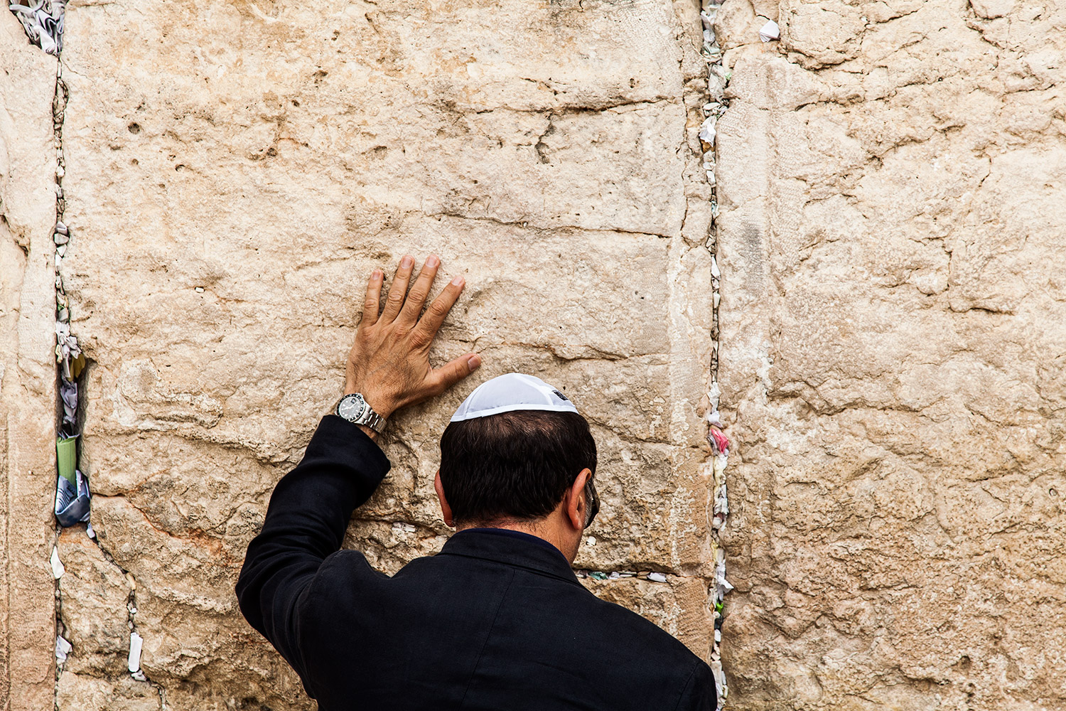 Prayers at the Western Wall