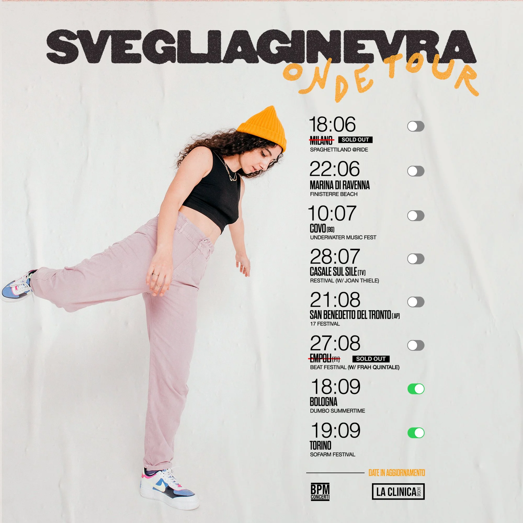  svegliaginevra ADMAT / Client: La Clinica Dischi 