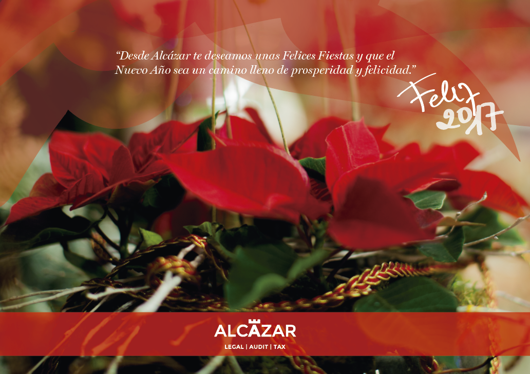 ¡Feliz Navidad!, Alcázar Abogados - Expertos reestructuraciones empresariales o societarias.