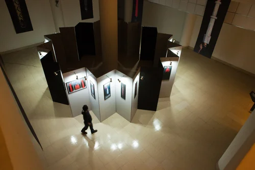 One of the exhibitions from Chobi Mela VII