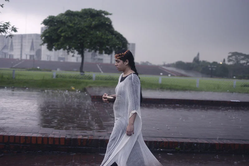 A Bird of Stone, 2014. A performance by Reetu Sattar.