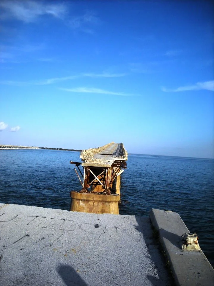 Photos Courtesy of Barbara Livieri (these are just some snapshots I took from the western abutment of the old Bahia Honda bridge, where it joins the Spanish Harbor Keys, taken in January, 2012.)