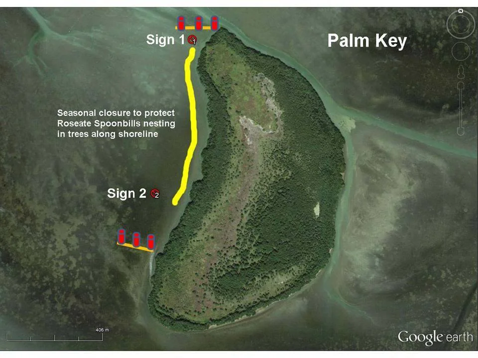 Palm Key Restricted Area Courtesy of Everglades National Park Service, Rodney Camauf