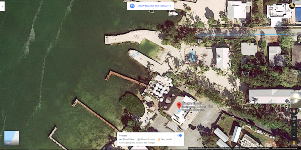 Aerial shot of Snooks Bayside and the coastline. Courtesy of Google Maps