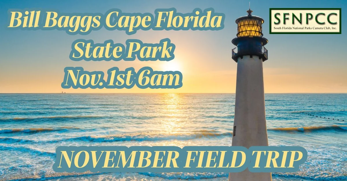 November Field Trip - Sunrise at Bill Baggs Cape Florida State Park