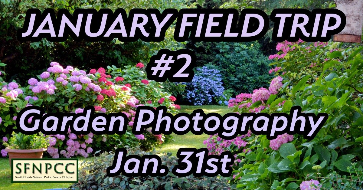 January Field Trip - Private Garden Photography
