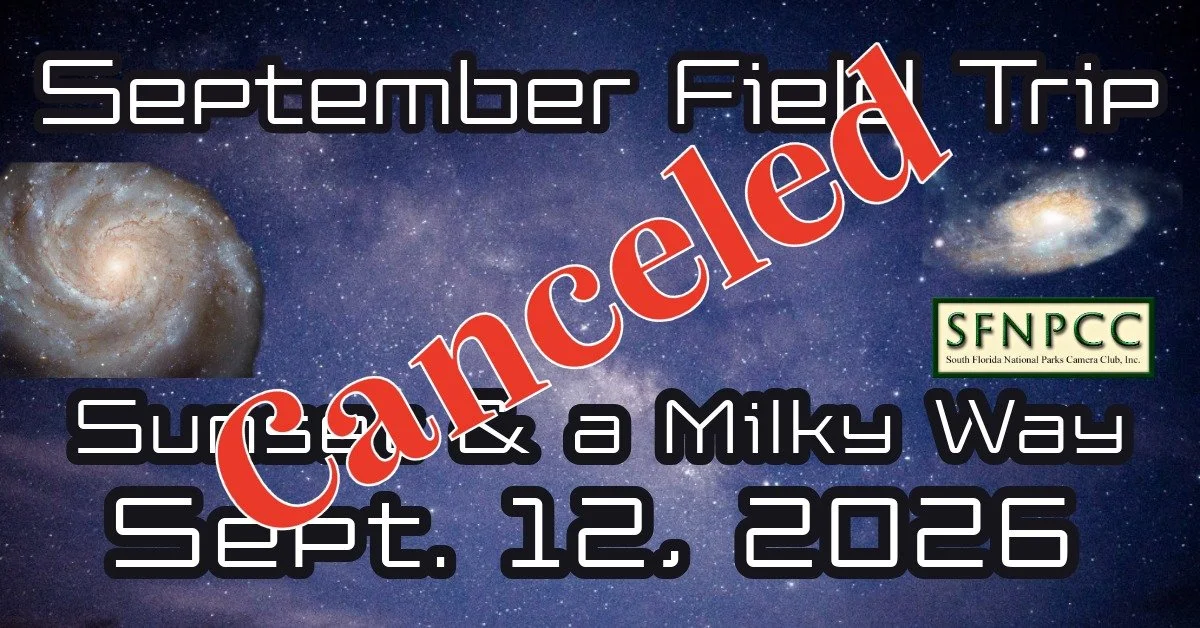 September Field Trip - Another Sunset and Milky Way (Maybe?)