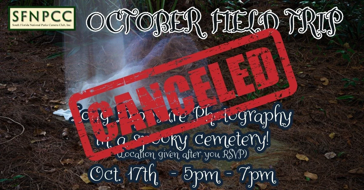 October Field Trip CANCELLED - Miami-Dade County Cemetery