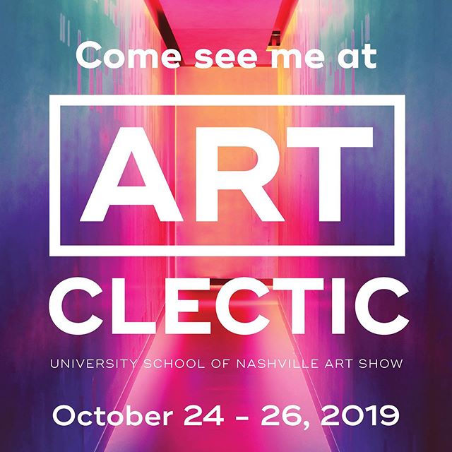 I&rsquo;m thrilled to announce that I&rsquo;ll be exhibiting my work at @artclecticnashville again this year! I have oh-so-many new handmade books in the works, and I hope you&rsquo;ll come see them in person in October.