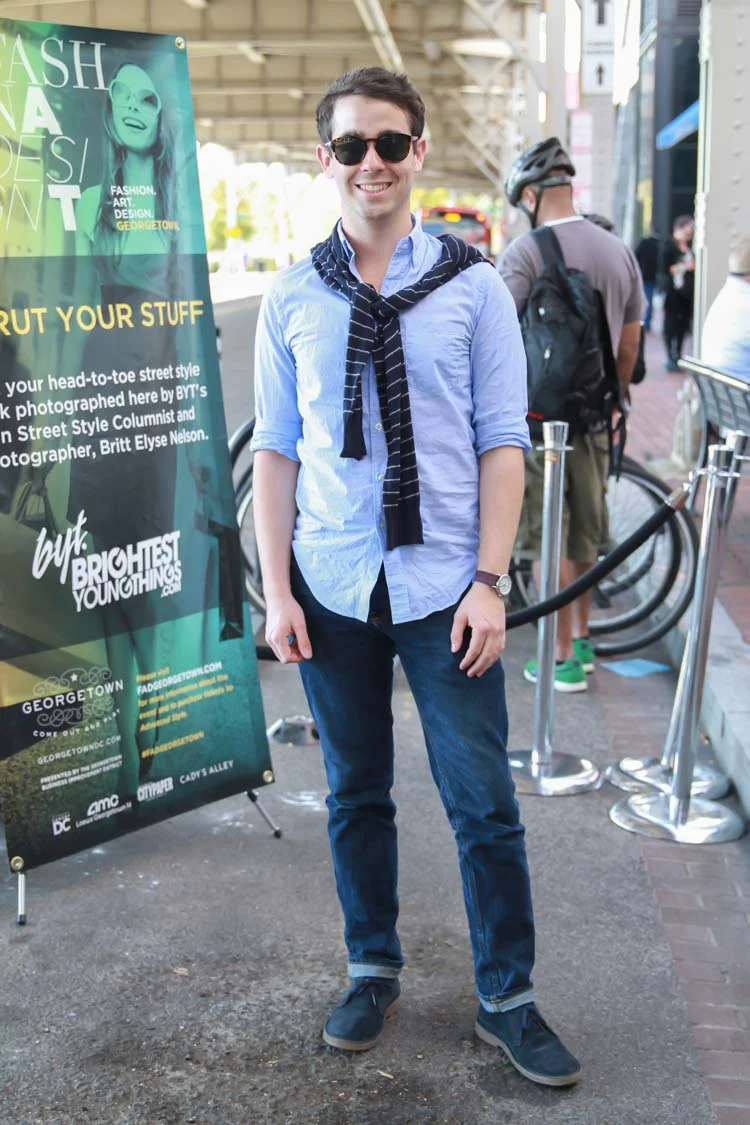 Image from Street Style Parklet during 2014 Fashion Art Design. Photography Credit: Britt Elyse Nelson, Brightest Young Things Street Style Columnist and Photographer