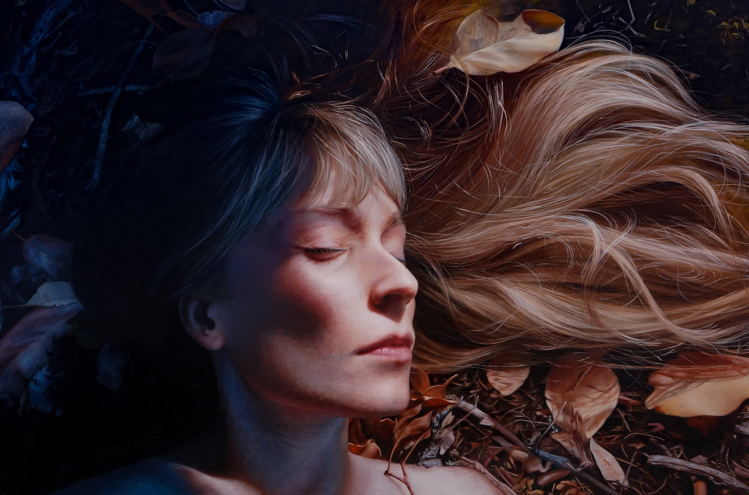 Turning (self portrait)