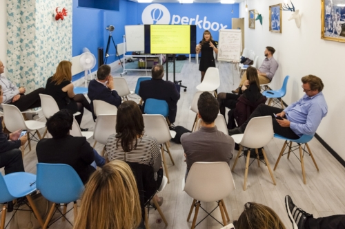 First London Meetup, sponsored by Perkbox