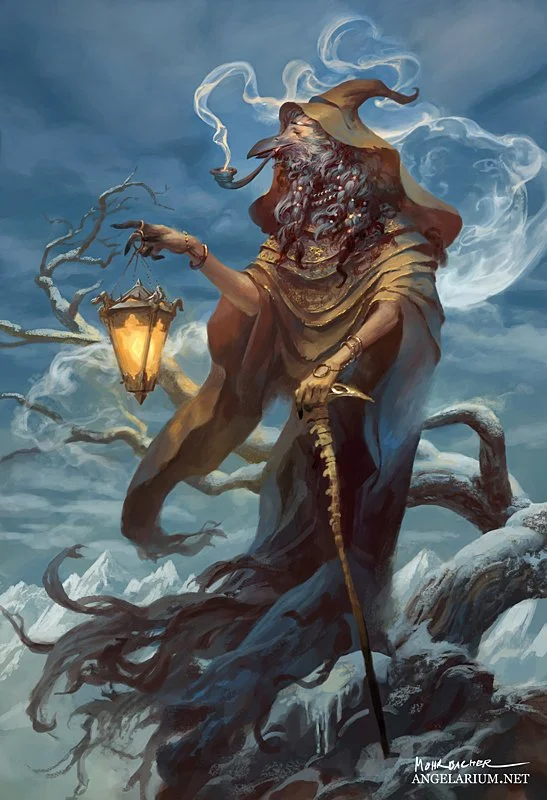 IX The Hermit — Angelarium The Encyclopedia of Angels