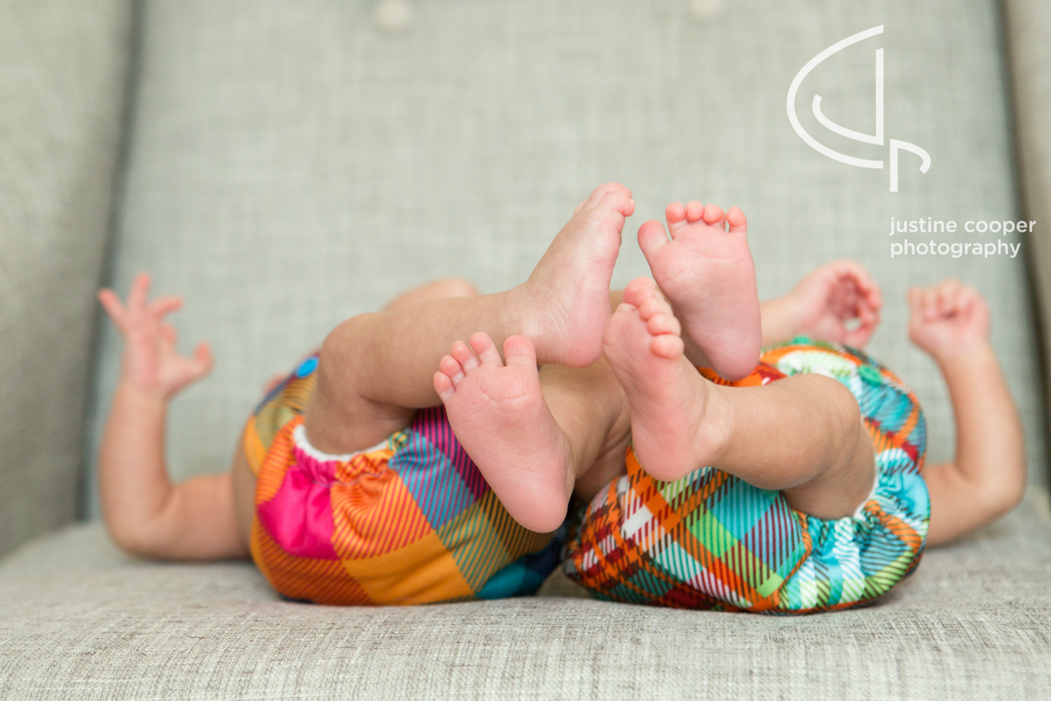 newborn twin brothers
