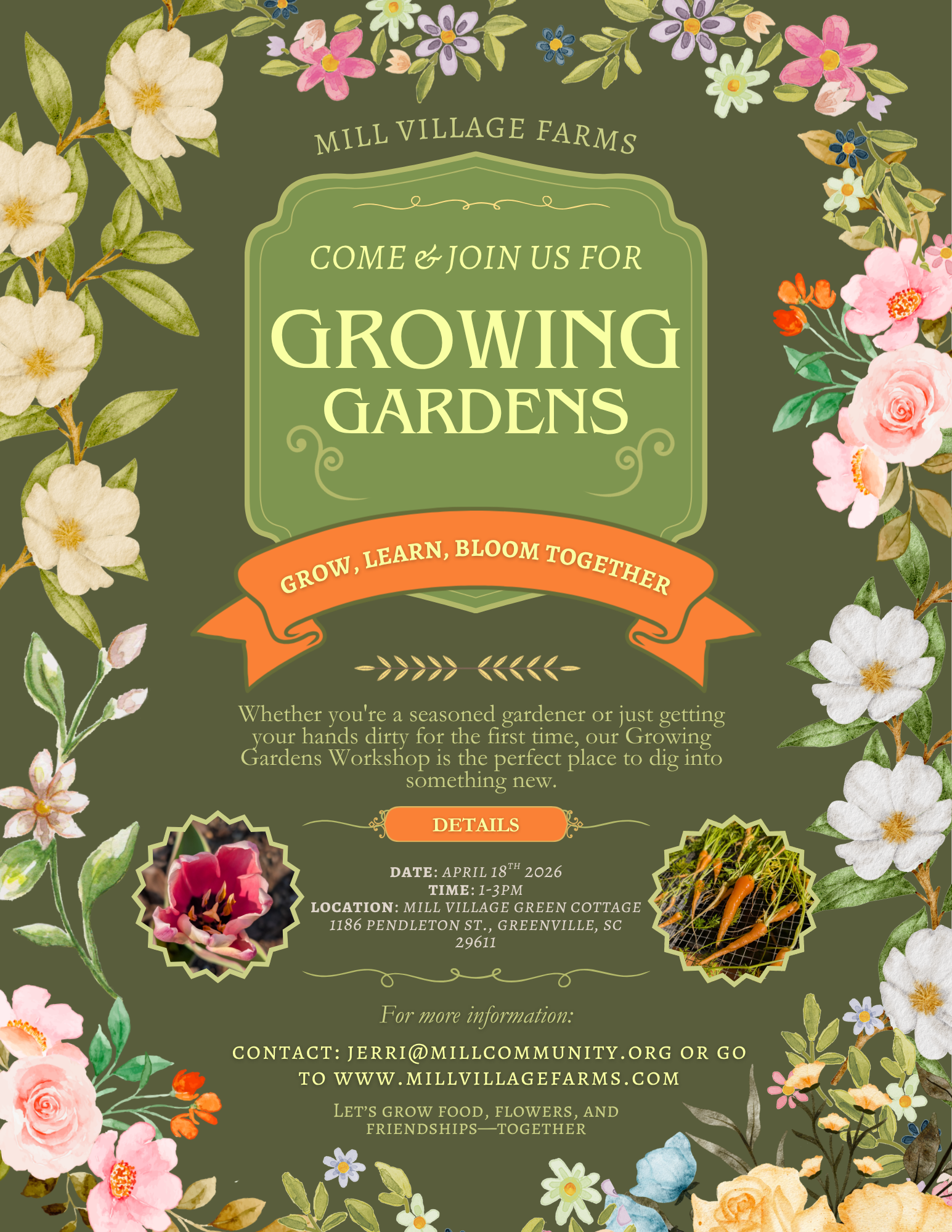 Growing Gardens - April Workshop