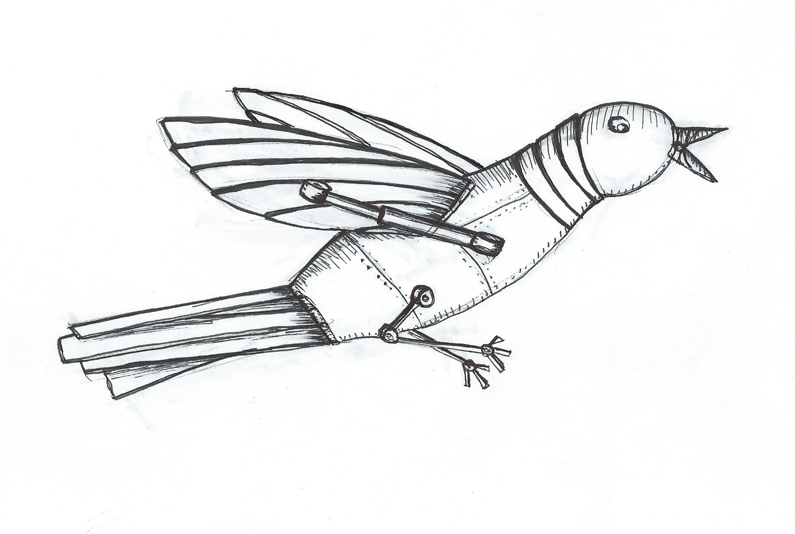  Mechanical Bird 