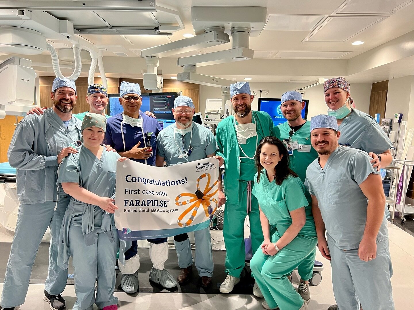 🎈 Huge congratulations to Venkata Bavikati, M.D. on his first case with the FARAPULSE TM pulsed field ablation (PFA) system! This ablation system is safer for patients, and simpler for providers &ndash; a major win all around. Southern Medical Group