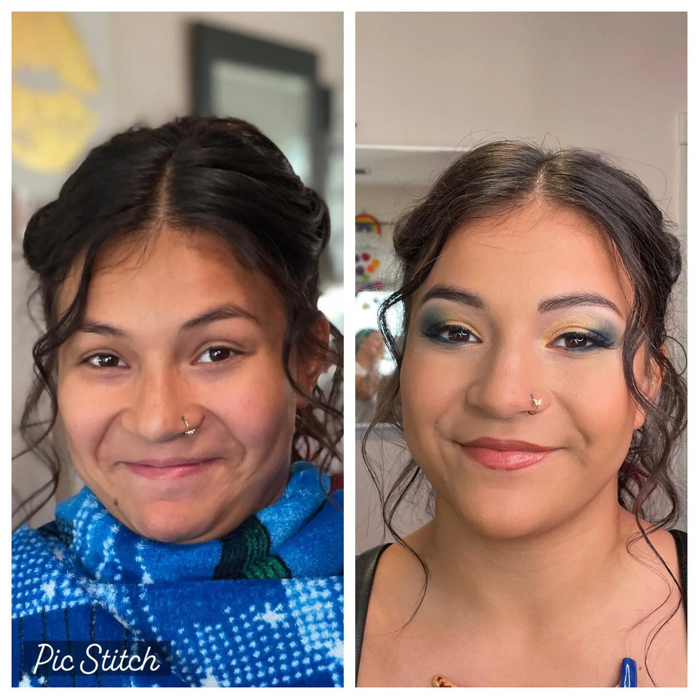This what she get for making a silly face when I tried to get a before! 
&lsquo;Sokay&hellip; now I&rsquo;ll show your kids, someday!  Hahahahah 
Hope your sweet 16 was amazing and beautiful! 
@_bellabeauty757 on hair &hellip; as always!!!!!