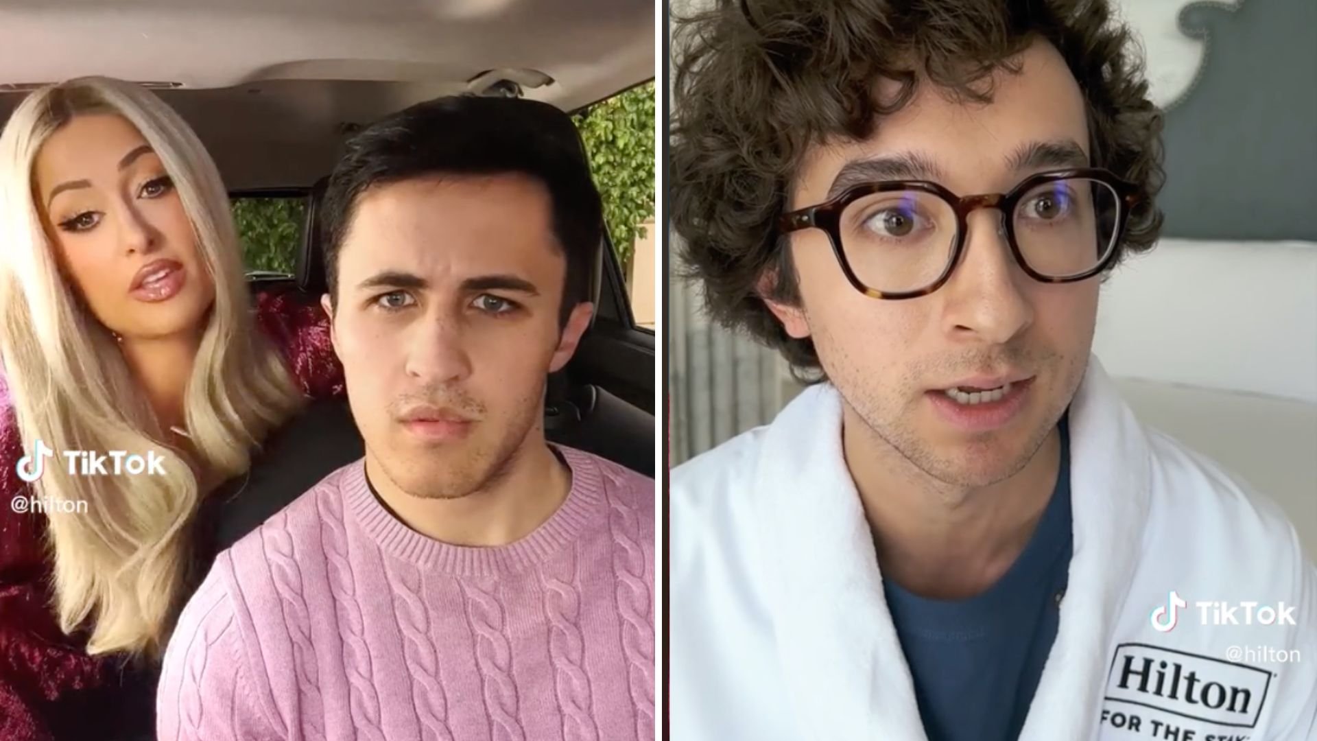 Hilton "The Ad You Stay In" (styled all talent except Paris Hilton)
