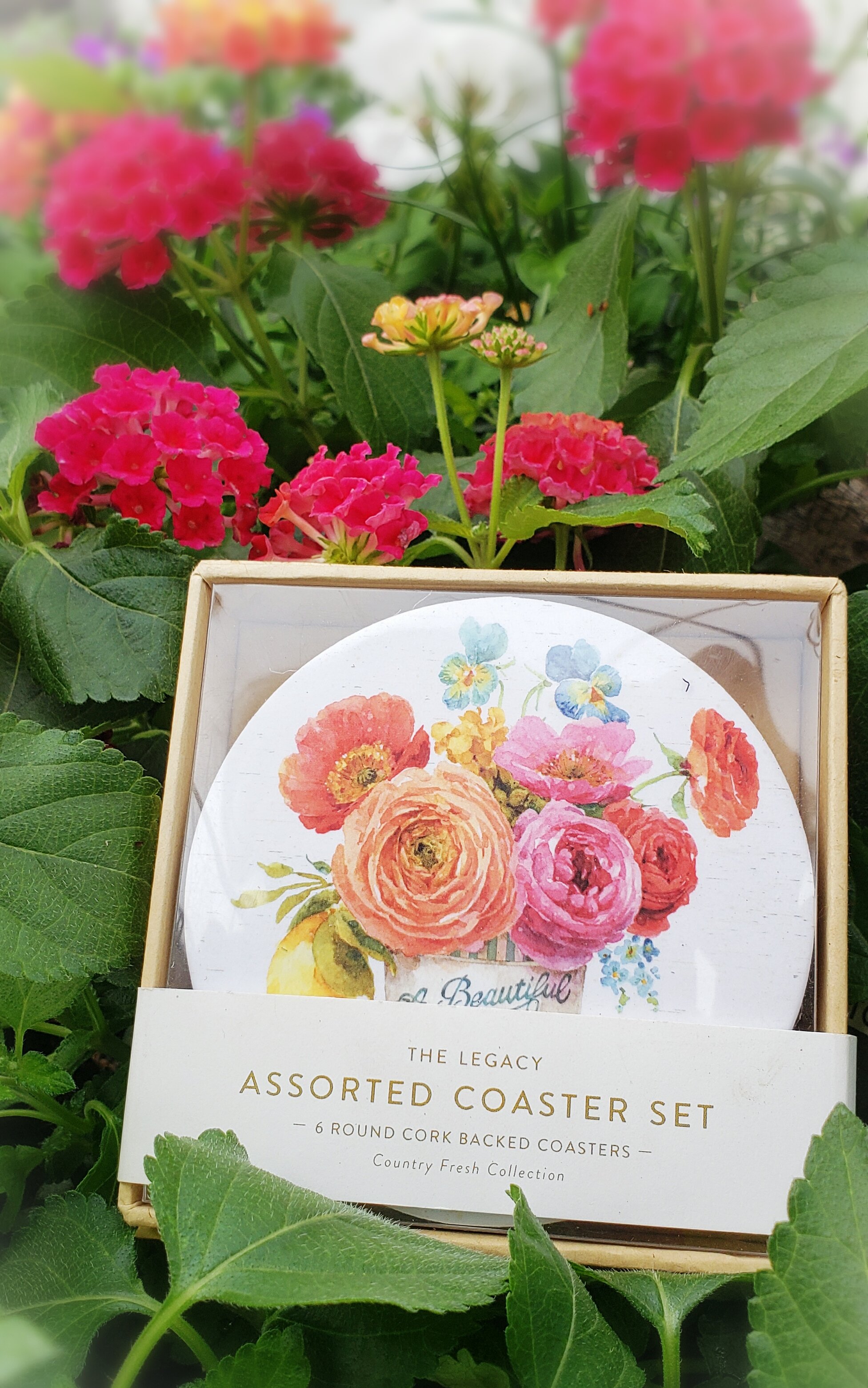 Floral Coasters