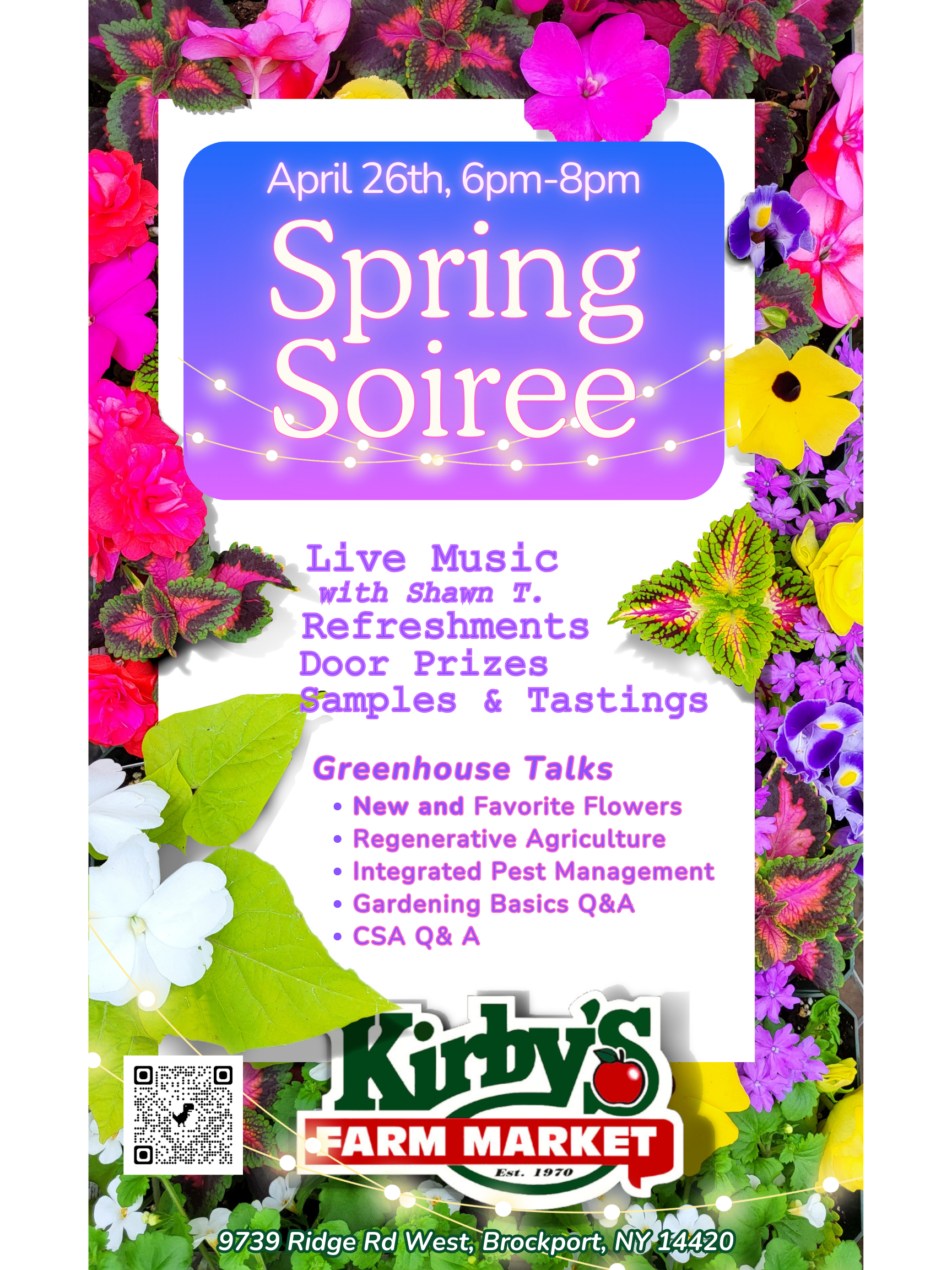 Spring Soiree 2024! — Kirby's Farm Market
