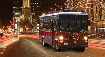 Byob Christmas Light Trolley Tour 2022 Michigan Byob Holiday Lights Trolley — Events With Benefitz