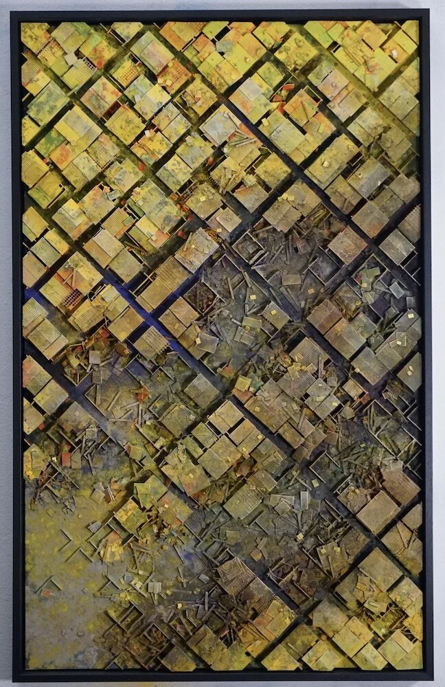 ©hendrik czakainski / 2020 MDF Karton, Spachtel, Farbe, 120cm x 75cm