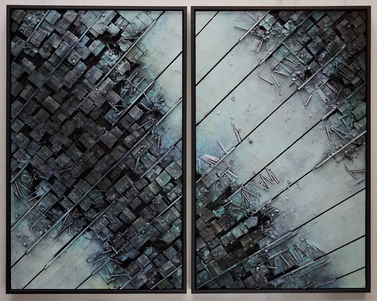  ©hendrik czakainski / 2021 MDF, Karton, Spachtel, Farbe, 120cm x 155cm 