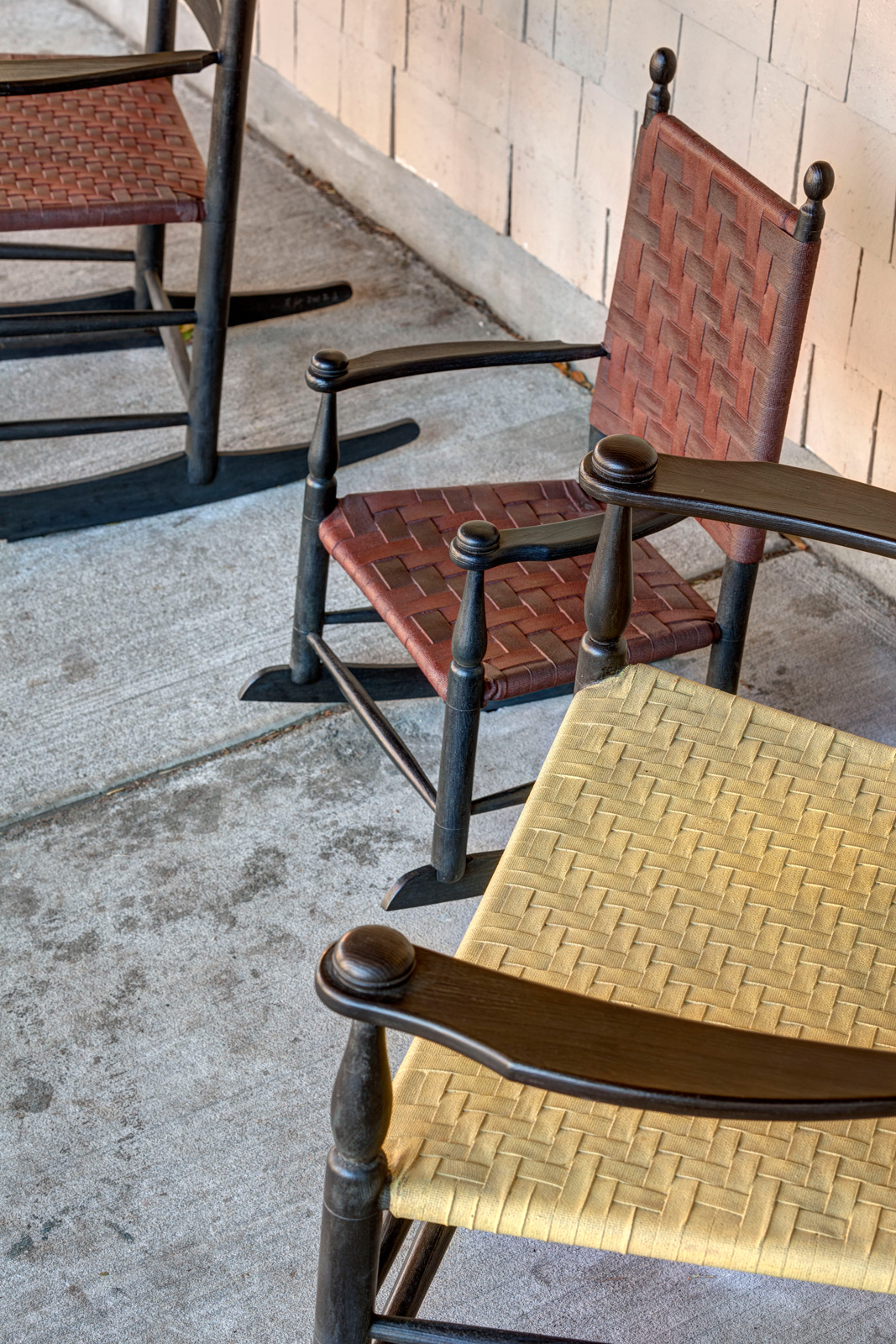 Brooklyn Bucolic, Public Art - Rocking Chairs Detail