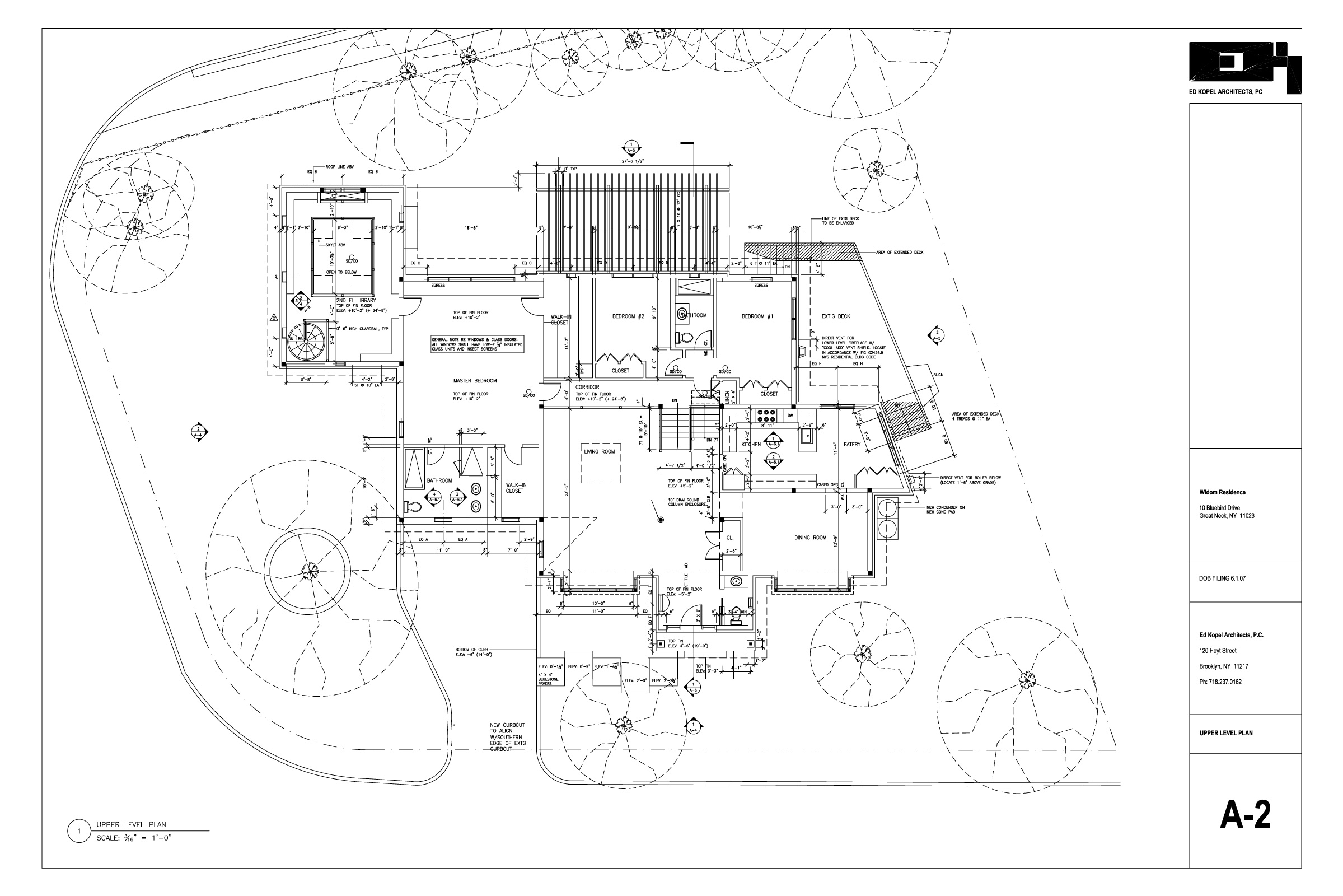 Great Neck, New York - Architectural Layout 2