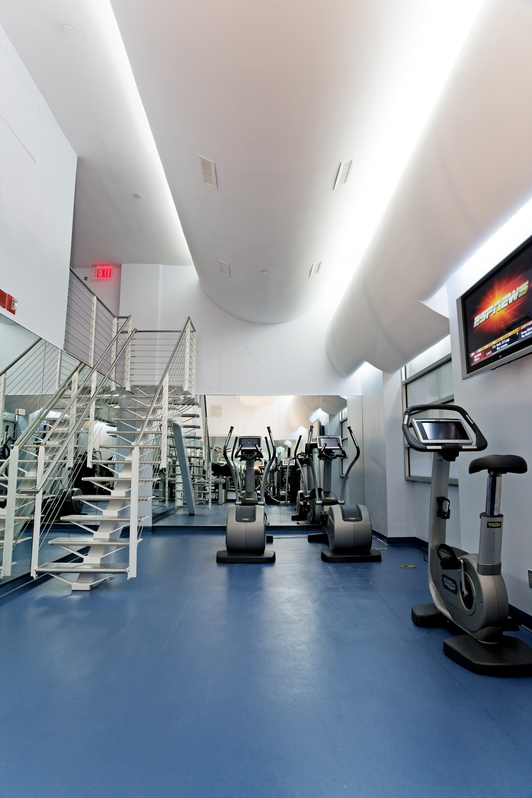 Mansfield Hotel Gym, Midtown Manhattan - Workout Area