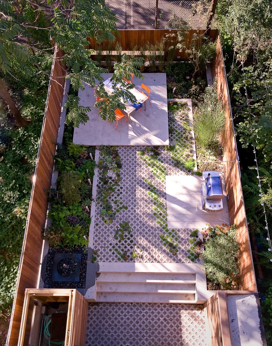 Outdoor Living Room, Boerum Hill, Brooklyn - From Above